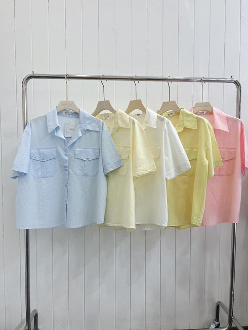 Wanwan Clothing Half Sleeves Summer Shirts